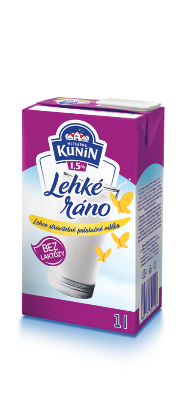 mléko bez laktózy 1 krabice